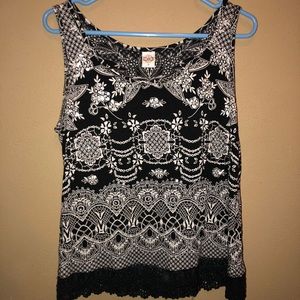 Dress tank top